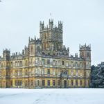 Castle in snow